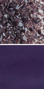 Oceanside Glass,frit,coarse,System 96,COE 96,opalescent,plum,code 520,ca. 100 g,item number 9679213.