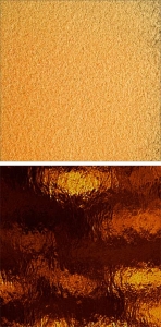 Oceanside Glass,powder,System 96,COE 96,transparent,dark amber,code 111,ca. 240 g,item number 967231024.