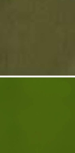 Oceanside Glass,powder,System 96,COE 96,opalescent,olive green,code 782,ca. 240 g,item number 977951024.