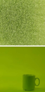 Oceanside Glass,frit,fine,System 96,COE 96,transparent,moss green,code 5262,ca. 240 g,item number 967251124.