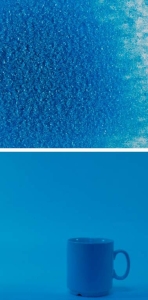 Oceanside Glass,frit,fine,System 96,COE 96,transparent,deep aqua,code 5333,ca. 240 g,item number 967271124.
