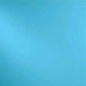 Oceanside Glass,COE 96,Sp 233-74 F,opaque,solid turquoise blue,ca. 30 x 30 cm,item number 9700390-30.