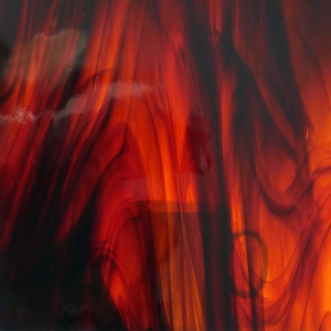 Oceanside Glass,COE 96,Sp 411-15 F,semi translucent,brown,ca. 30 x 30 cm,item number 9700124-30.