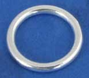 Ring,geschlossen,925er Sterling Silber,Stärke ca. 2 mm,Ø ca. 12 mm,1 Stück,Art.Nr. 3569H.