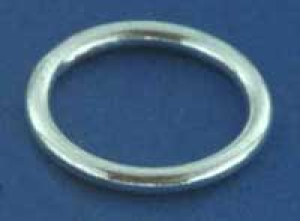 Ring,geschlossen,925er Sterling Silber,Stärke ca. 1,5 mm,Ø ca. 14 mm,1 Stück,Artikelnummer 3571J.