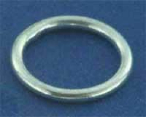 Ring,geschlossen,925er Sterling Silber,Stärke ca. 1 mm,Ø ca. 12 mm,1 Stück,Artikelnummer 3572F.
