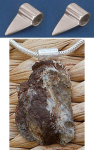 Rohre,gerade,Länge ca. 7 mm,Durchmesser ca. 3,5 mm,mit Klebefläche,Länge ca. 10 mm,925er Sterling Silber,2 Stücke,Artikelnummer 3851-2.