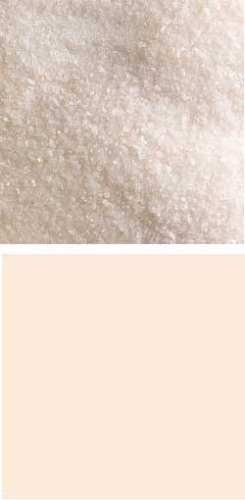 Bullseye fine frit,COE 90,opalescent,light peach cream,code 0034,ca. 100 g