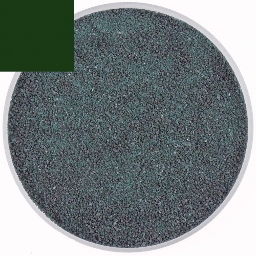 Optul Glass,float frit,granulate 2,fine,COE 82,transparent,dark green,code 0078,ca. 1 kg,item number 3592112.