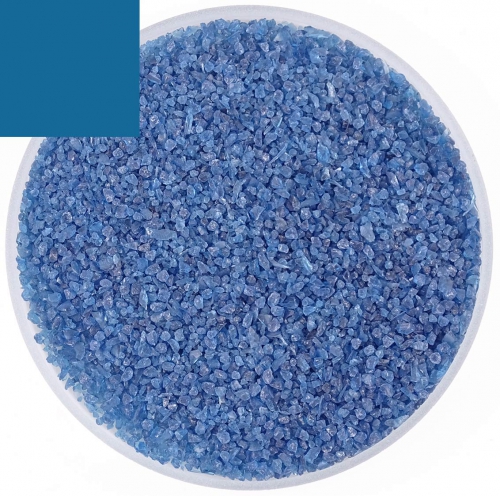 Optul Glass,float frit,granulate 3,medium,COE 82,transparent,light aquamarine,code 0092,ca. 1 kg,item number 3592613.