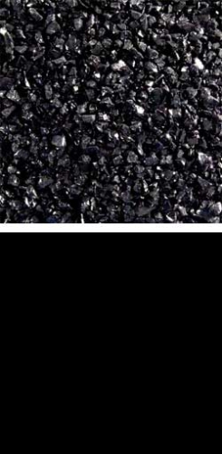 Bullseye medium frit,COE 90,opaque,black,code 0101,ca. 100 g,item number 3541281.