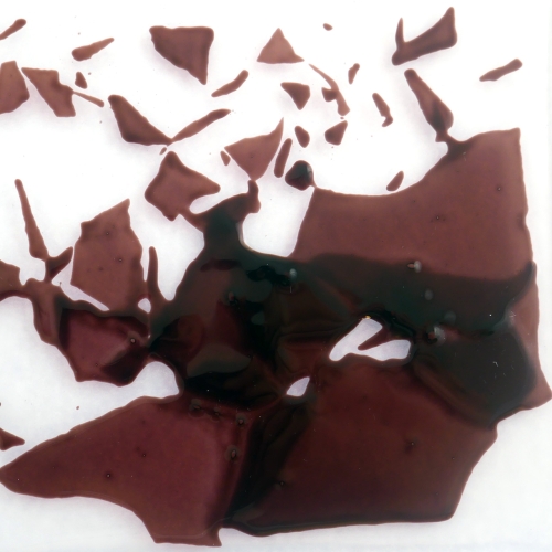 Optul Glass,confetti for float glass,COE 82,transparent,violet,code 0112,ca. 100 g,item number 3589150.
