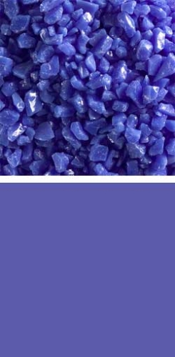 Bullseye coarse frit,COE 90,opalescent,cobalt blue,code 0114,ca. 100 g