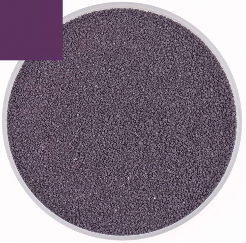 Optul Glass,float frit,granulate 2,fine,COE 82,transparent,dark violet,code 0116,ca. 1 kg,item number 3590212.