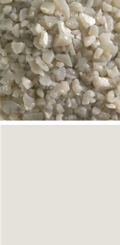 Bullseye coarse frit,COE 90,opalescent,driftwood gray,code 0132,ca. 100 g