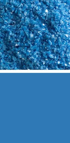 Bullseye medium frit,COE 90,opalescent,egyptian blue,code 0164,ca. 100 g