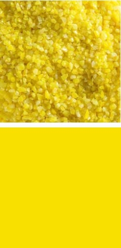 Bullseye medium frit,COE 90,opalescent,sunflower yellow,code 0220,ca. 100 g