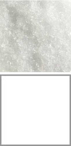 Bullseye medium frit,COE 90,opalescent,translucent white,code 0243,ca. 100 g