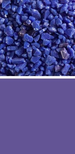 Bullseye coarse frit,COE 90,opalescent,gold purple,code 0334,ca. 100 g