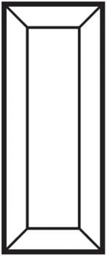 Bevel,straight,rectangle,ca. 2 x 5",ca. 50,8 x 127 mm