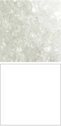 Bullseye coarse frit,COE 90,transparent,,clear,code 1101,ca. 100 g