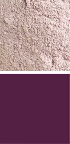 Bullseye powder,COE 90,transparent,deep plum,code 1105,ca. 100 g