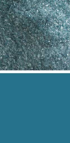 Bullseye fine frit,COE 90,transparent,aquamarine blue,code 1108,ca. 100 g