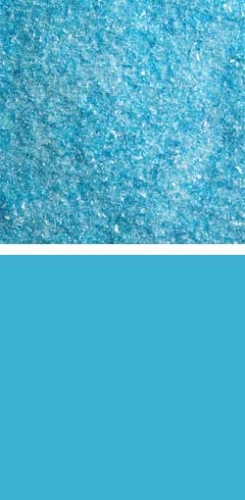Bullseye fine frit,COE 90,transparent,turquoise blue,code 1116,ca. 100 g