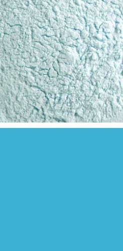 Bullseye powder,COE 90,transparent,turquoise blue,code 1116,ca. 100 g