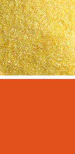 Bullseye Krösel fein,AK 90,transparent,orange,Code 1125,ca. 100 g