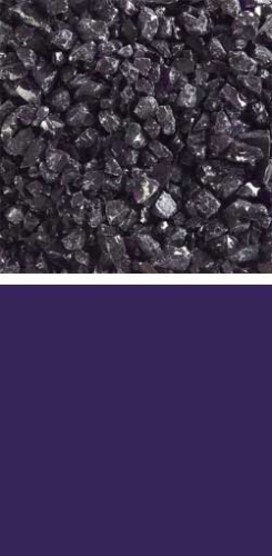 Bullseye coarse frit,COE 90,transparent,deep royal purple,code 1128,ca. 100 g