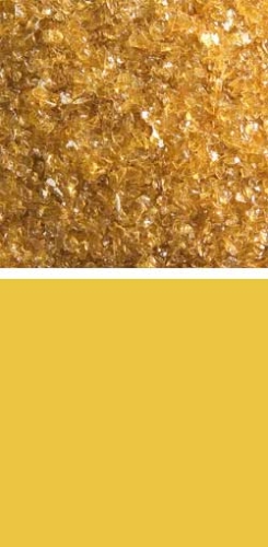 Bullseye medium frit,COE 90,transparent,medium amber,code 1137,ca. 100 g