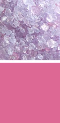 Bullseye coarse frit,COE 90,transparent,light pink striker,code 1215,ca. 100 g