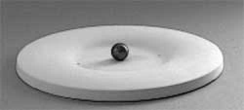 Slumping mold,menu plate " Venus ",dessert plate,Ø ca. 28 cm