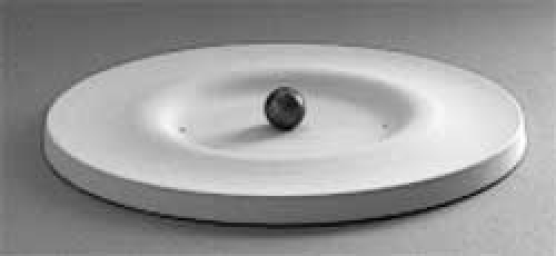 Slumping mold,menu plate " Jupiter ",dessert plate,Ø ca. 29 cm