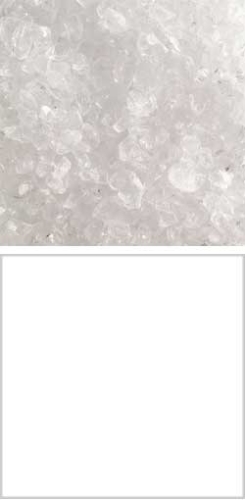Bullseye coarse frit,COE 90,transparent,crystal clear,code 1401,ca. 100 g