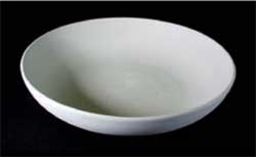 Slumping mold for glass bowls,round,flat,Ø ca. 33 cm,height ca. 6 cm