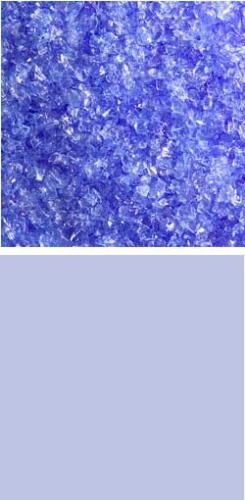 Bullseye Krösel mittel,AK 90,transparent,hell himmelblau,Code 1414,ca. 100 g