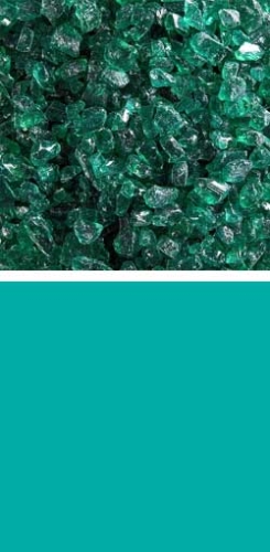 Bullseye coarse frit,COE 90,transparent,emerald green,code 1417,ca. 100 g