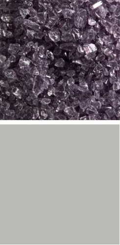 Bullseye coarse frit,COE 90,transparent,light silver gray,code 1429,ca. 100 g