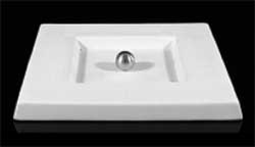 Slumping mold for glass bowls,glass plates,square,ca. 25 / 14 cm