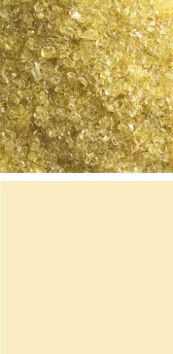 Bullseye medium frit,COE 90,transparent,light amber,code 1437,ca. 100 g