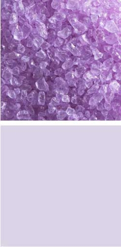 Bullseye coarse frit,COE 90,transparent,neo-lavender shift,code 1442,ca. 100 g