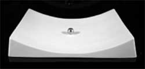 Slumping mold for glass bowls," Curve ",rectangle,ca. 33 x 39 cm