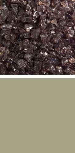 Bullseye coarse frit,COE 90,transparent,oregon gray,code 1449,ca. 100 g