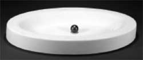 Slumping mold for glass bowls,oval,ca. 40 x 26 cm,height ca. 3,5 cm
