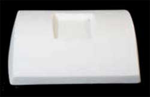Slumping mold for candle bridge,for 1 candle,ca. 17 x 14,5 cm,h. ca. 3 cm
