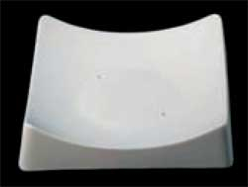 Slumping mold for glass bowls,glass plates,square,ca. 13 x 13 cm