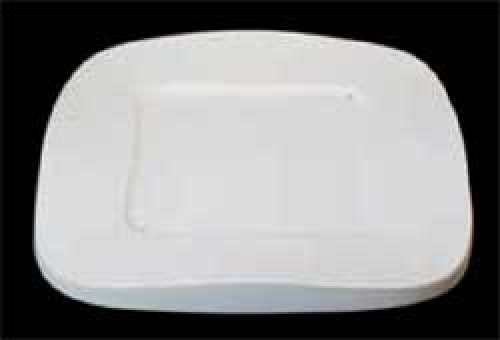 Slumping mold for glass bowls,platters,wavy,medium,ca. 21/12 cm