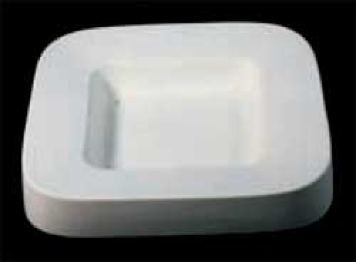 Slumping mold for glass bowls,glass plates,square,ca. 21 x 21 cm